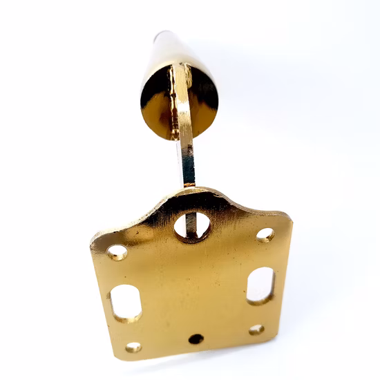 Suministro de fábrica, accesorio para sofá, patas de muebles de metal dorado/oro rosa resistente