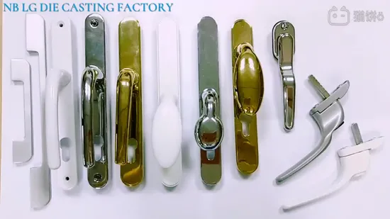 Manija de cerradura personalizada de los muebles del gabinete de la puerta de la ventana de la capa del polvo